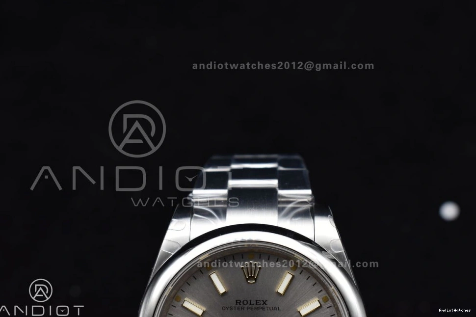 Steel Best 124300 A SunProtective 943 41mm Oyster 904L Perpetual 1:1 Silver Dial DIWF Edition 0306